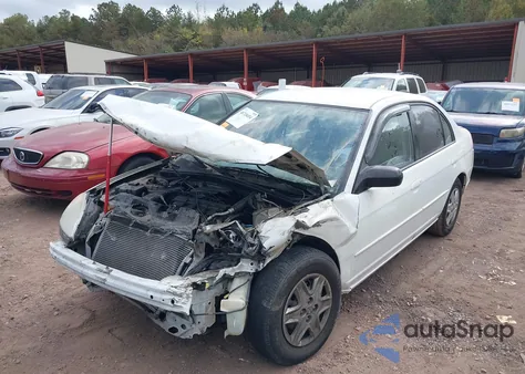 2003 Honda Civic Lx from USA, damaged, VIN 2HGES16563H537501